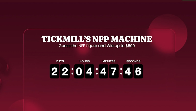 Tickmill’s NFP Machine Returns: Predict the Market Post-NFP and Win Up to $500 in Cash Prizes